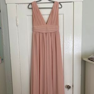 Lulu's Heavenly Hues Blush Maxi Dress